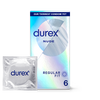 Durex® Condoms 6 Durex Nude Ultra Thin Regular Fit Condoms