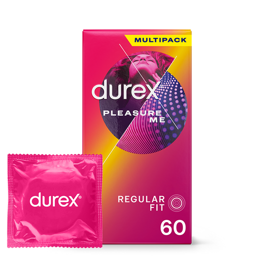 Durex UK Condoms 60 Durex Pleasure Me
