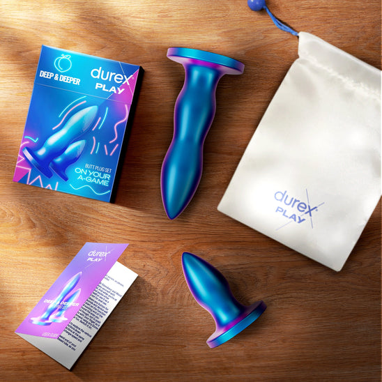 Durex UK Toys DEEP & DEEPER - Butt Plug Set