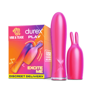 Durex UK Toys VIBE & TEASE ‰ÛÒ 2 in 1 Vibrator and Teaser Tip