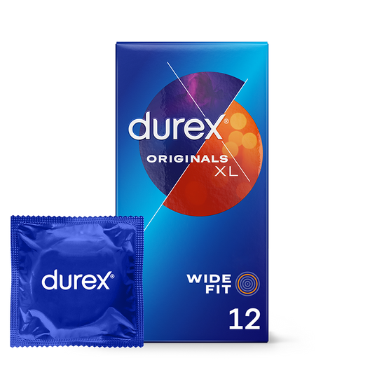 Durex UK Condoms 12 Originals Wide Fit
