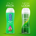 Durex UK Lube Durex 2 in 1 Soothing Aloe Vera Massage Water Based Lube
