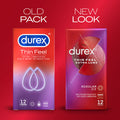Durex UK Thin Feel Extra Lube