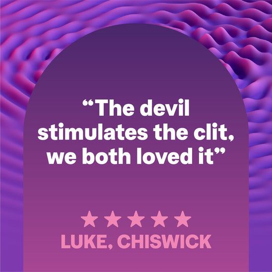 The devil stimulates the clit, we both loved it | Customer Review