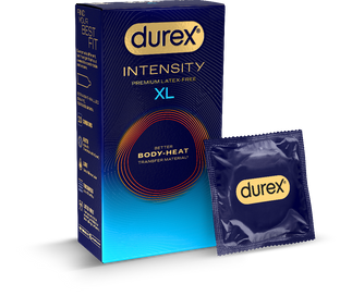 Durex 10 Durex Intensity Condoms XL