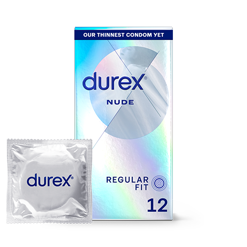 Durex® Condoms 12 Durex Nude Ultra Thin Regular Fit Condoms