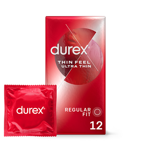 Durex UK Condoms 12 Thin Feel Ultra Thin