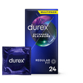 Durex UK Condoms Durex Extended Pleasure Regular Fit Condoms 24 pack