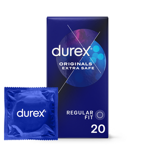Durex UK Condoms Originals Extra Safe 20 pack