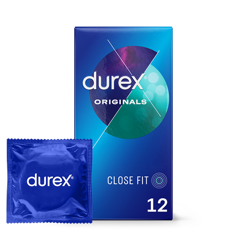 Durex UK Originals Close Fit Condoms 12 pack