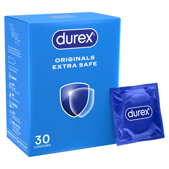 Durex Originals Extra Safe Condoms 30 pack