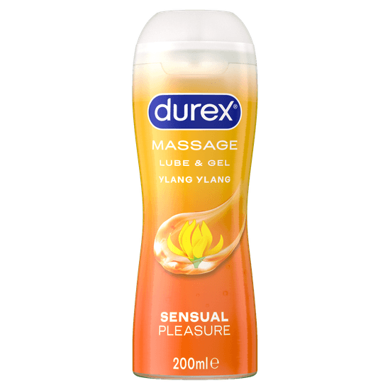 Durex 2 in 1 Ylang Ylang Sensual Massage Water Based Lube 200ml